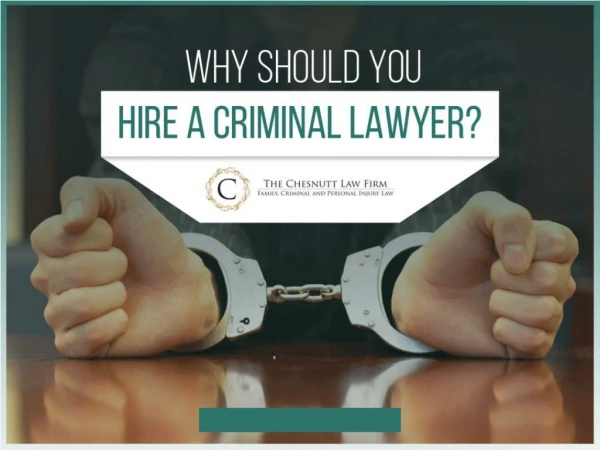 Reasons to Hire a Criminal Lawyer in Vero Beach
