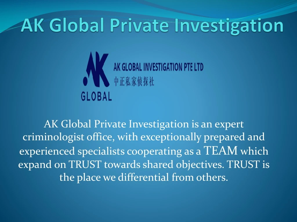 ak global private investigation