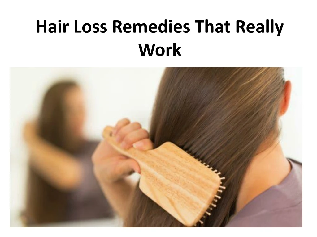 hair loss remedies that really work