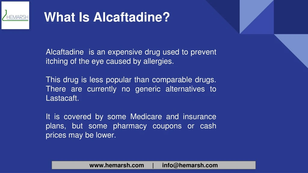 what is alcaftadine