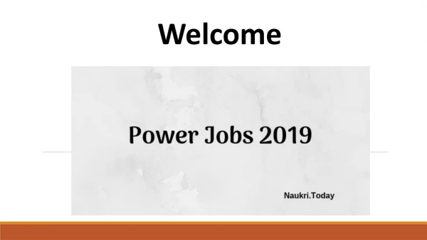 Power Jobs 2019-2020 Check Upcoming & Current Power Energy Jobs