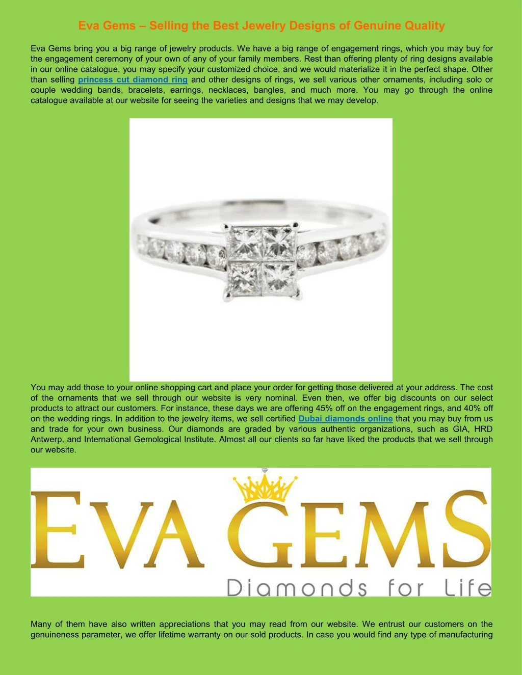 eva gems selling the best jewelry designs