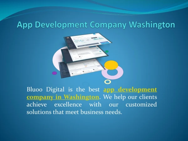 App Development Company Washington