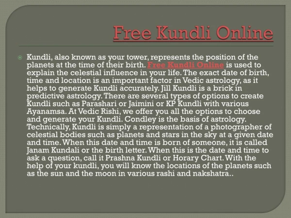 Free Kundli Online|Kundali Predictions|Free Online Janam Kundali|Janam Patrika|Guna Milan by kundali|Match making by Bi