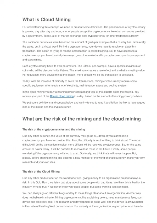 Reviewcloudmining.com