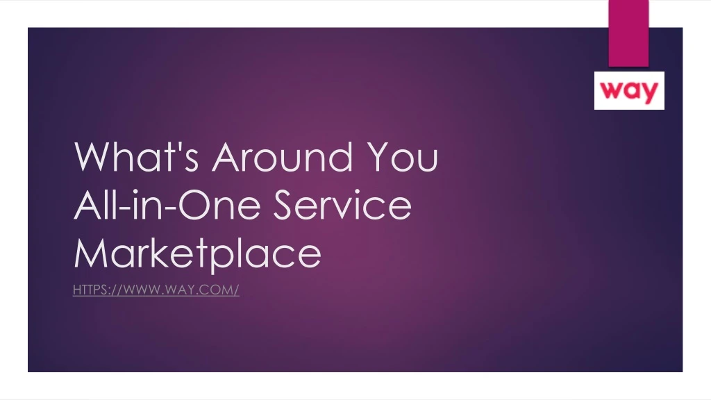 what s around you all in one service marketplace