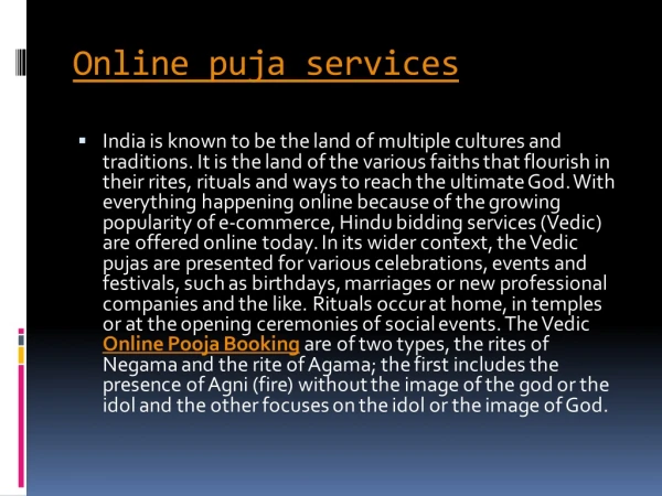 Online Pooja Booking |online puja services|Online puja booking|Online puja services|Book Online Hindu Puja Services
