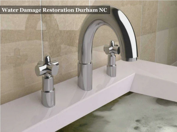 Emergency Water Damage Restoration Company Durham NC