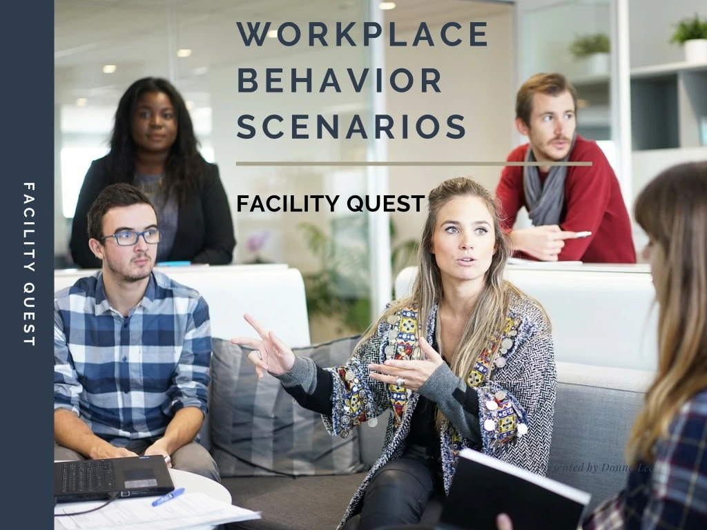 workplace behavior scenarios