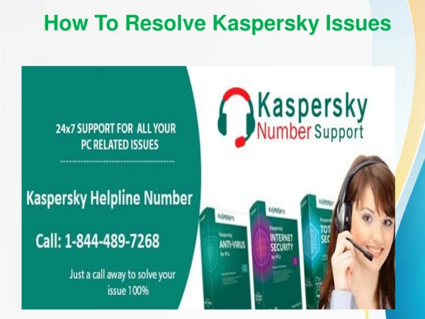 Antivirus Support Number - Kaspersky Lab Support