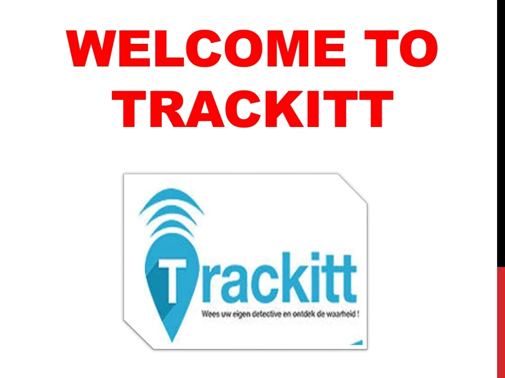 welcome to trackitt
