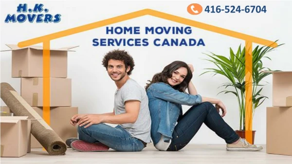 Home Moving Services in Canada