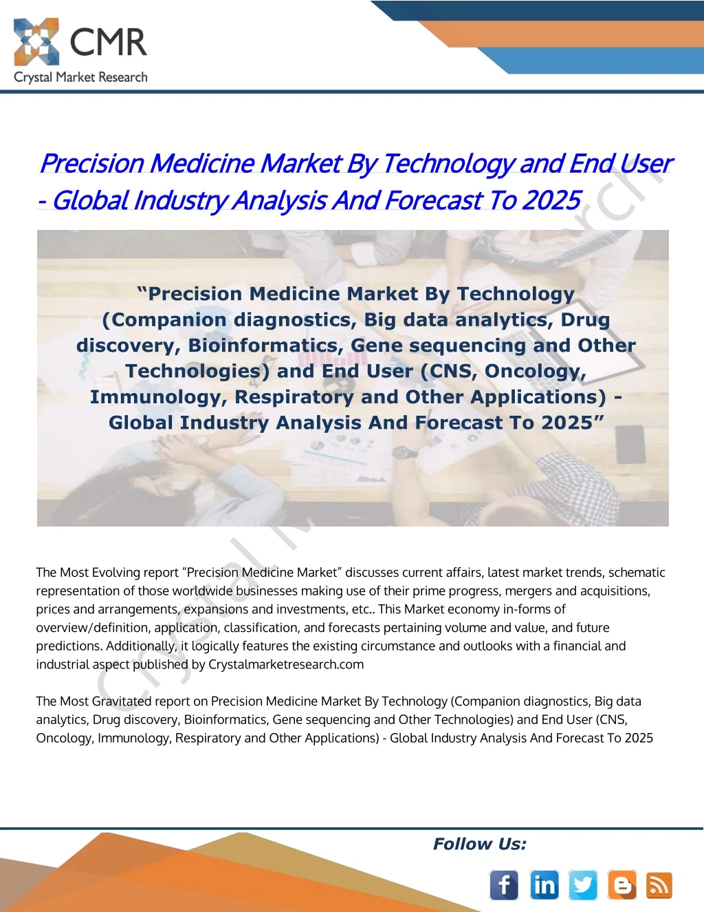 precision medicine market by technology