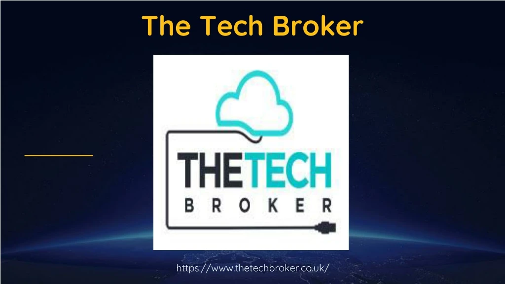 the tech broker