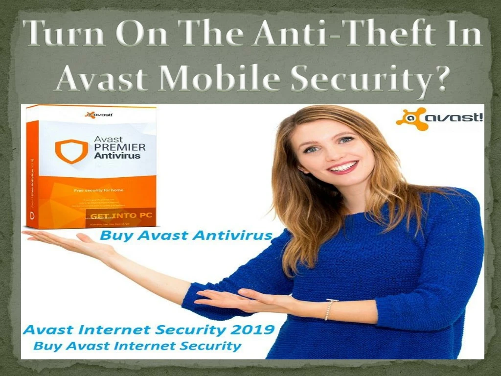 turn on the anti theft in avast mobile security