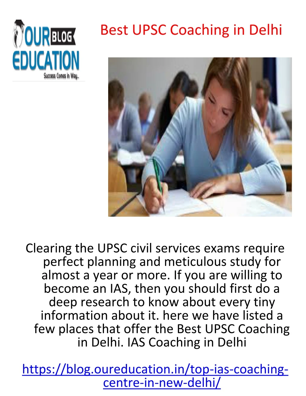 best upsc coaching in delhi