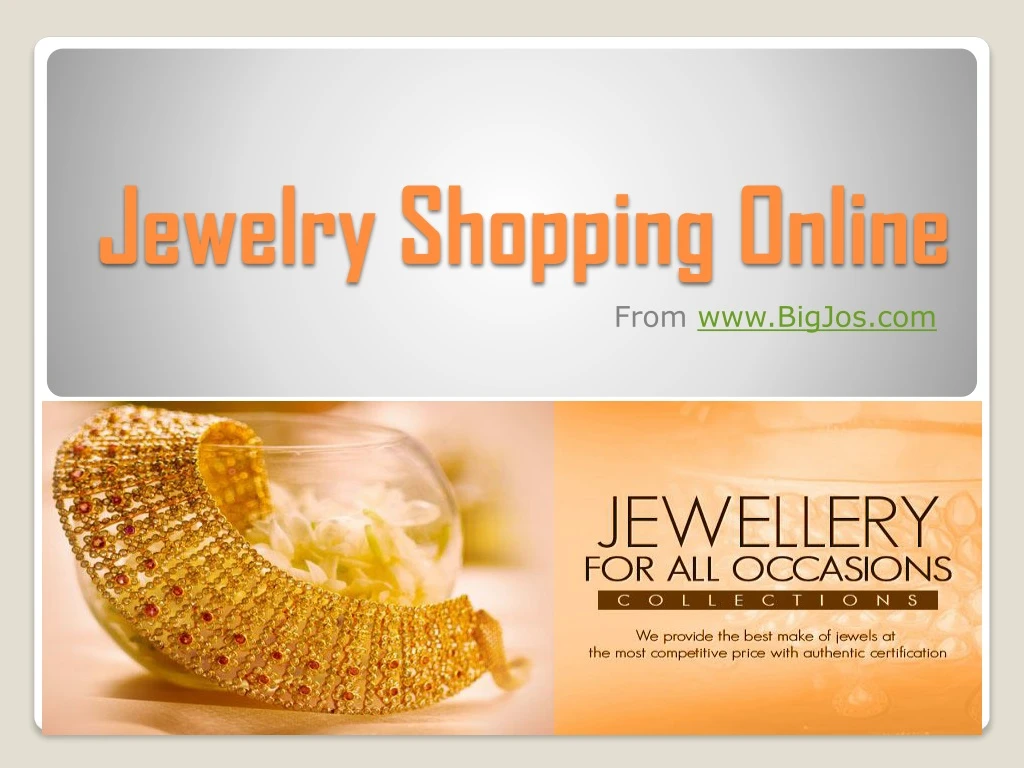 jewelry shopping online
