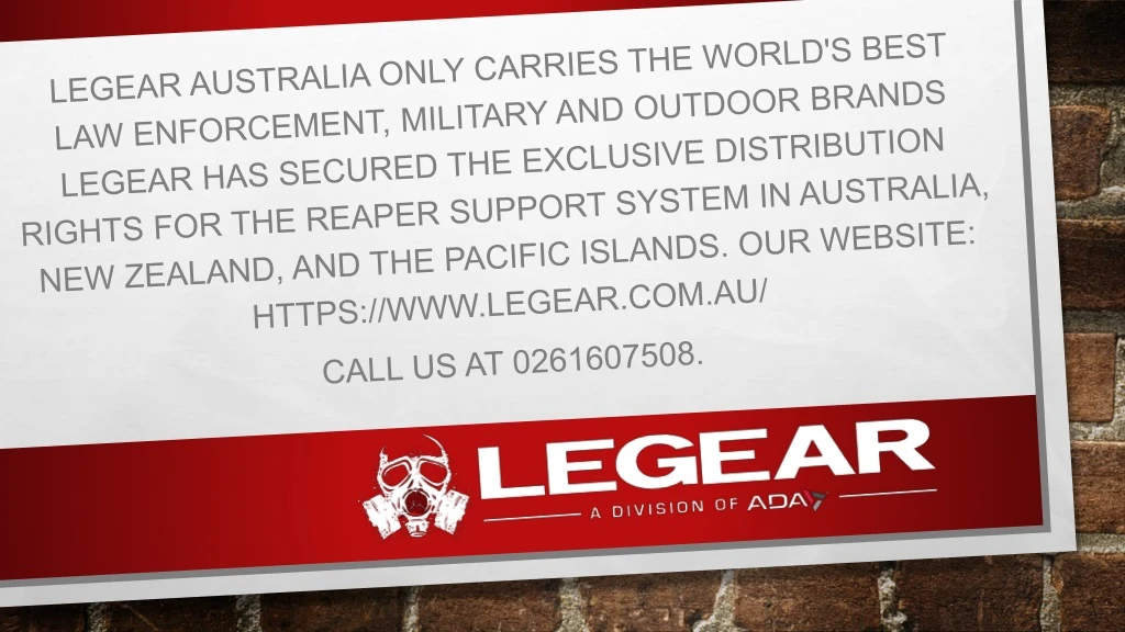 legear australia only carries the world s best