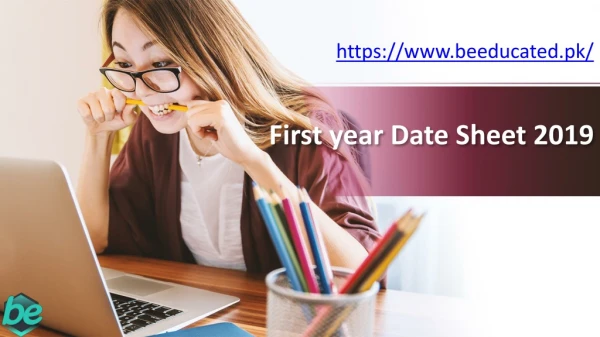 first year date sheet 2019