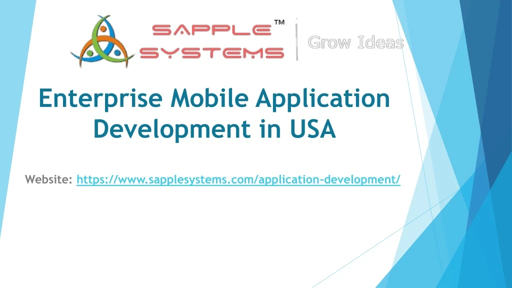 enterprise mobile application development in usa