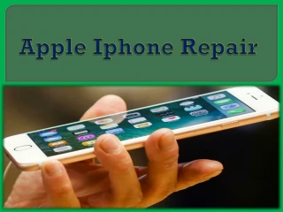 Apple Iphone Repair