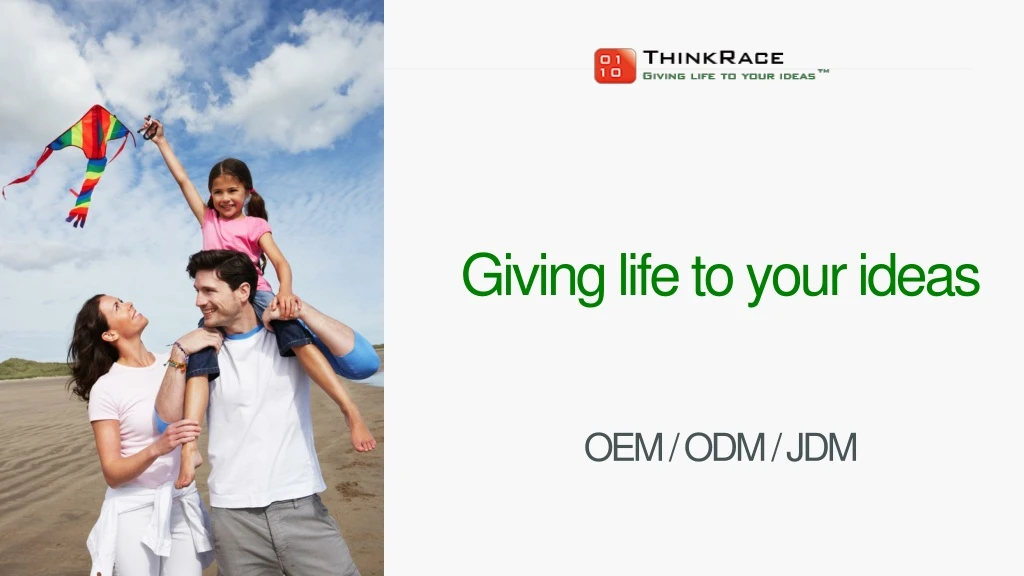 giving life to your ideas oem odm jdm