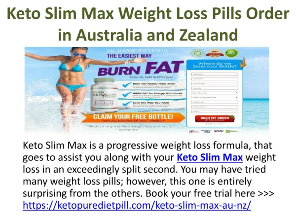 Keto Slim Max Gives A Slim and Perfect Body Try It Now