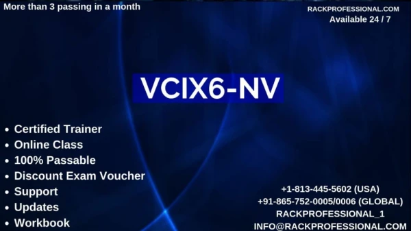 How-to-clear-VCIX6 – NV-exam-in-first-attempt