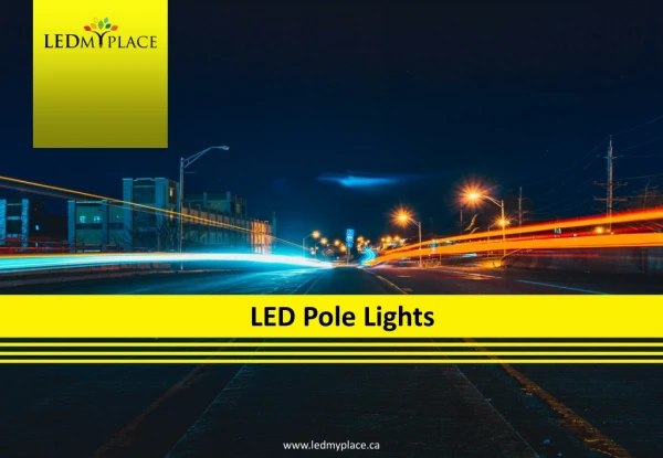 DLC Certified LED Pole Lights