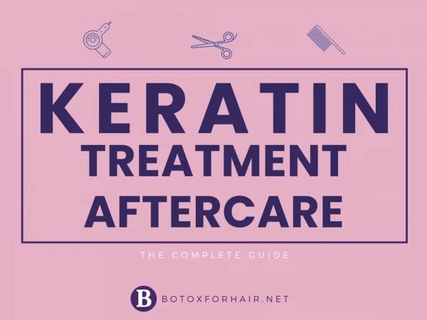 Keratin treatment shampoos and aftercare guide