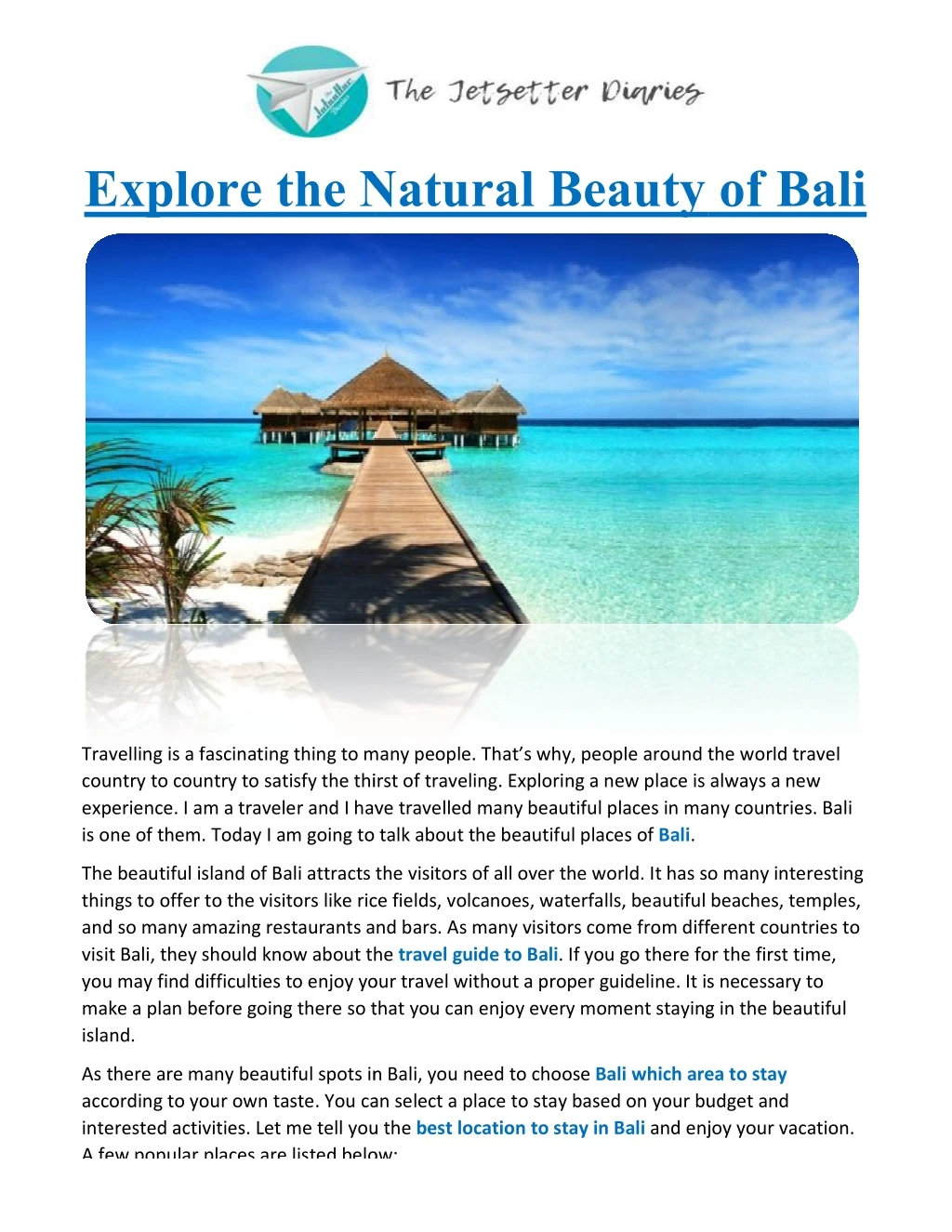 explore the natural beauty of bali explore