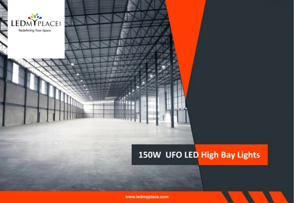 Replace 400w MH lights with 150W UFO high bay LED lights
