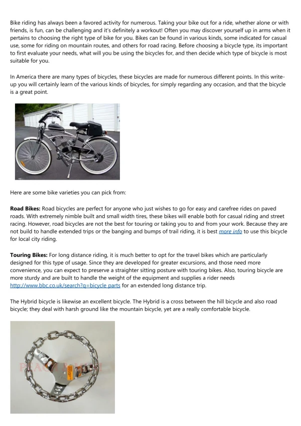 Summary To Purchasing An Exceptional Bicycle & Bicycle Parts Wholesale Parts