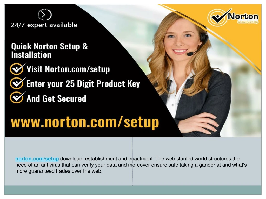 norton com setup download establishment