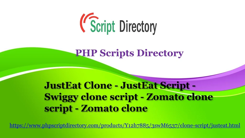 php scripts directory