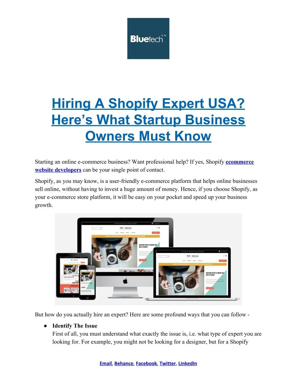 hiring a shopify expert usa here s what startup