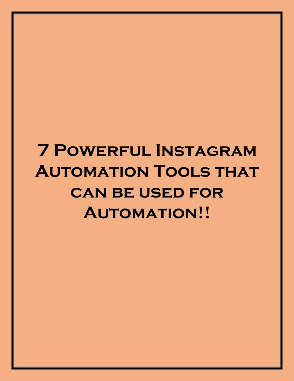 7 powerful instagram automation tools that