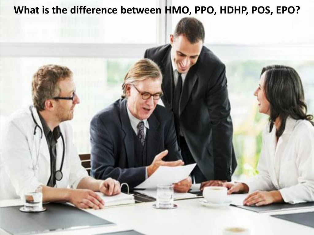 what is the difference between hmo ppo hdhp