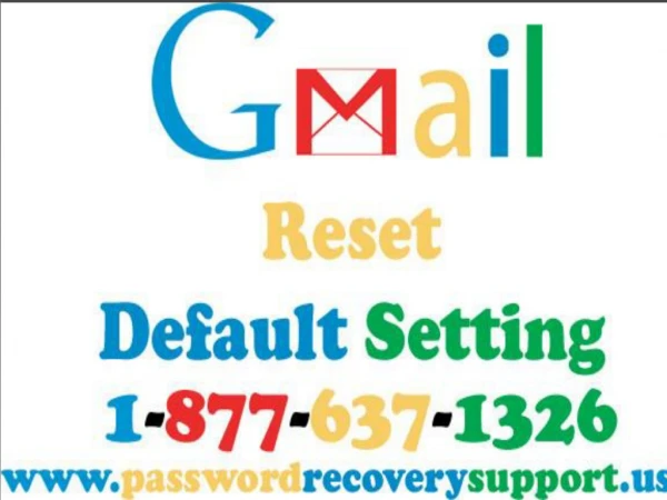 How to reset Gmail to its default settings?