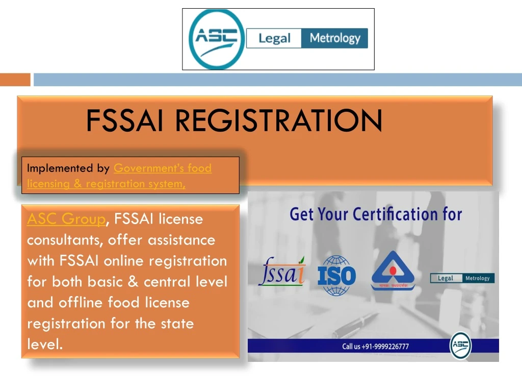 fssai registration