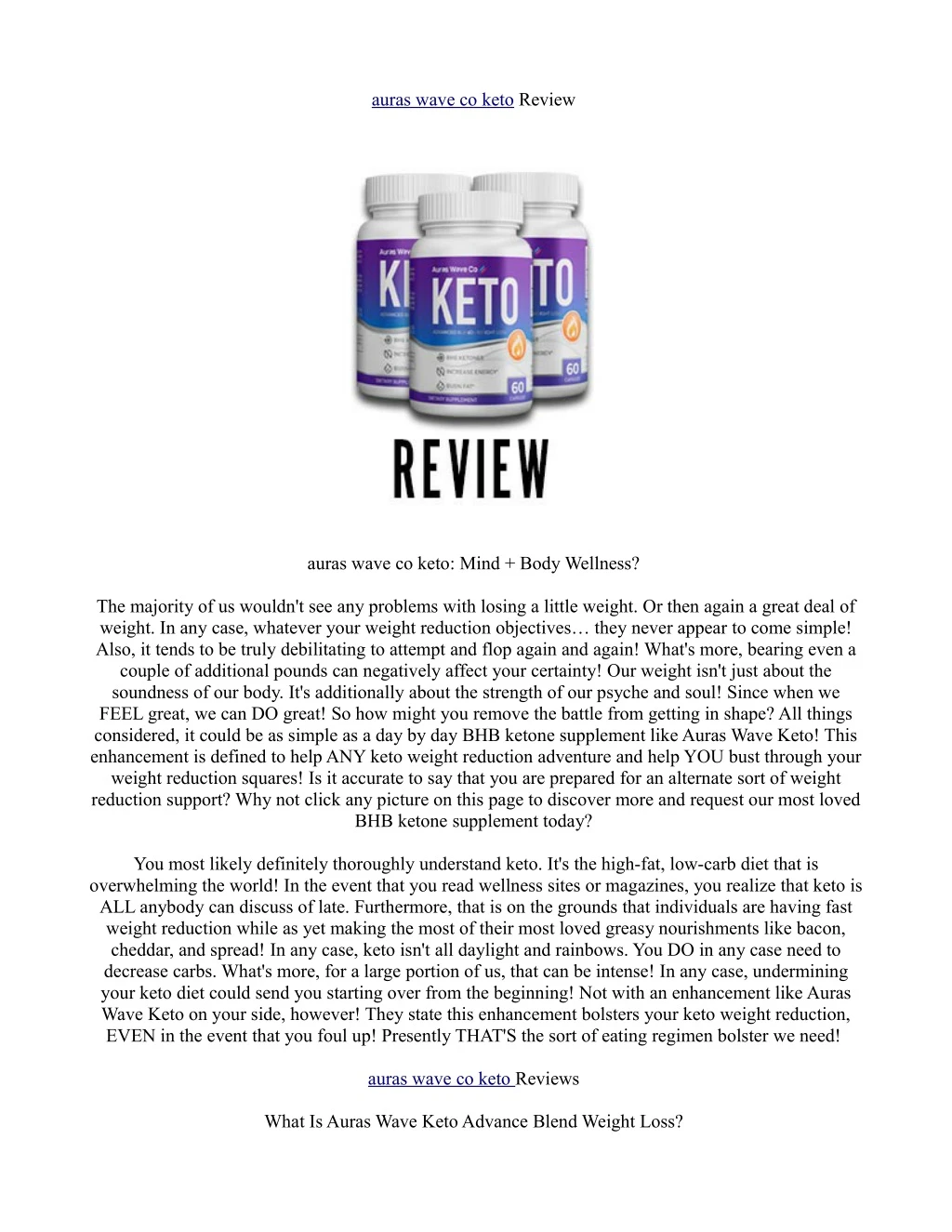 auras wave co keto review