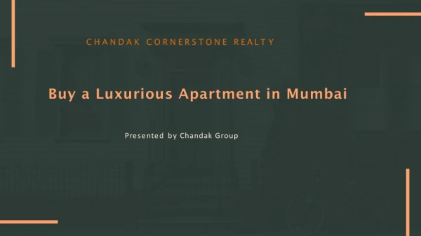 Chandak Cornerstone Worli Mumbai by Chandak Group