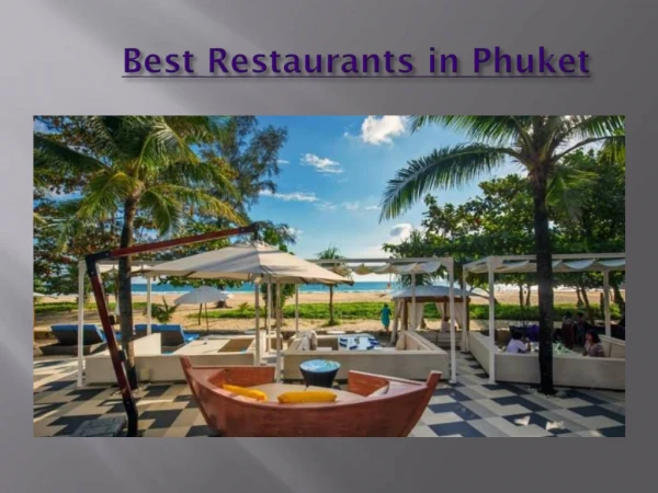 best restaurants in phuket