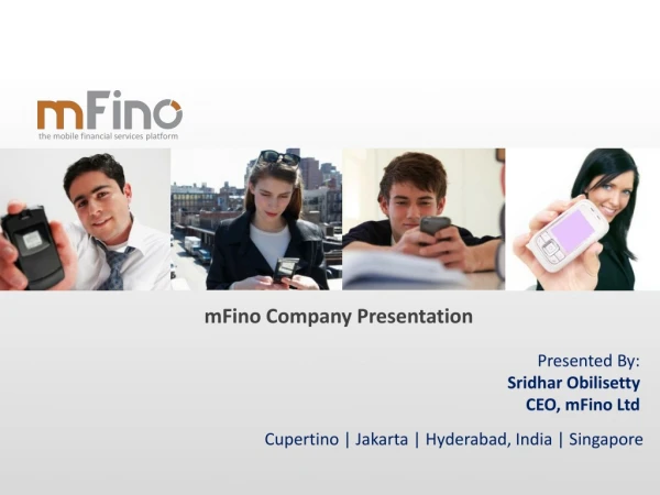 mFino: Premier Mobile Financial Services