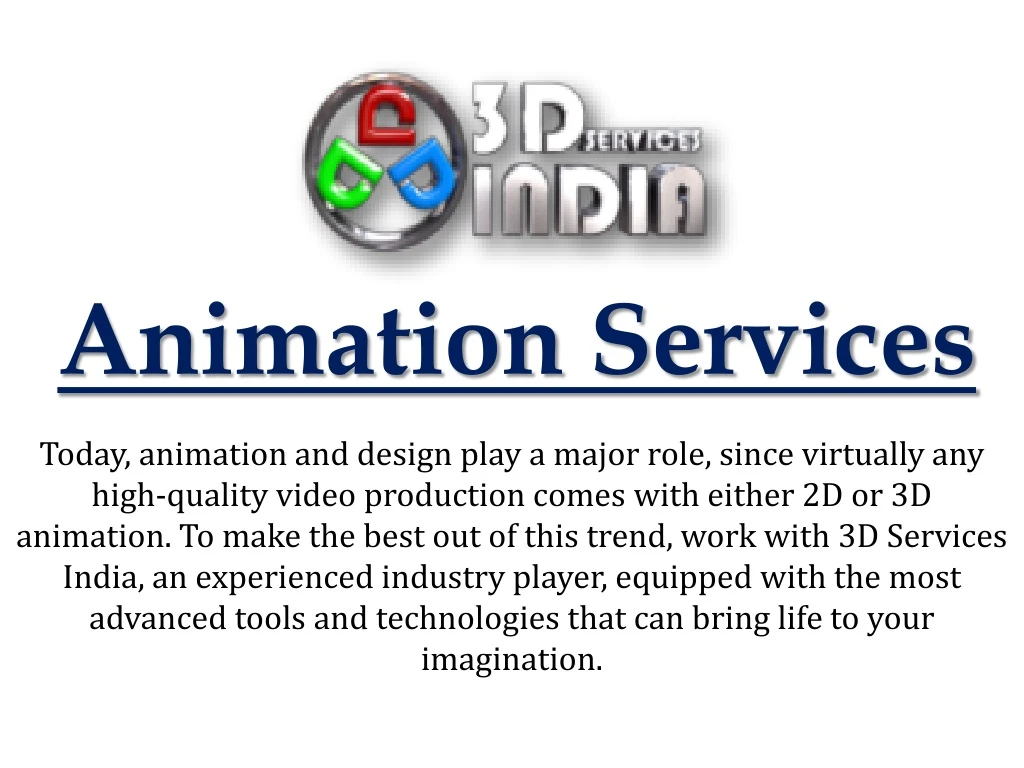 animation services