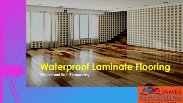 Waterproof Laminate Flooring for kitchen and Bathroom