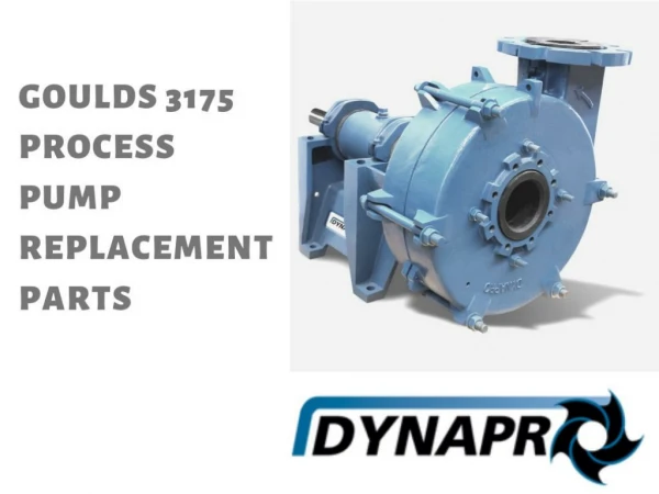 Goulds 3175 Process Pump Replacement Parts