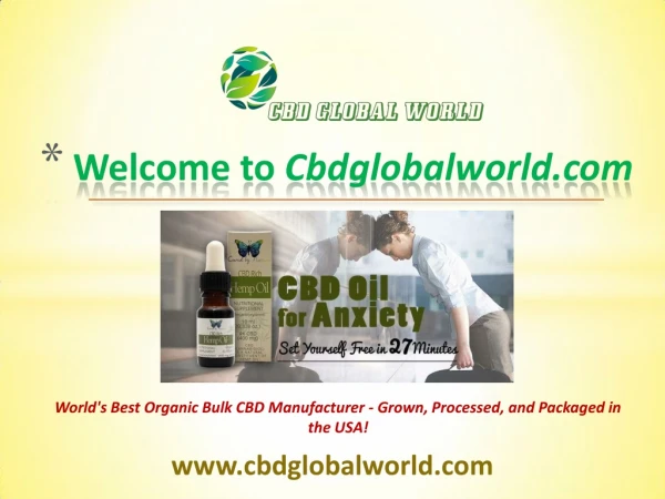 Buy CBD Vape Oil Online at Cbdglobalworld.com