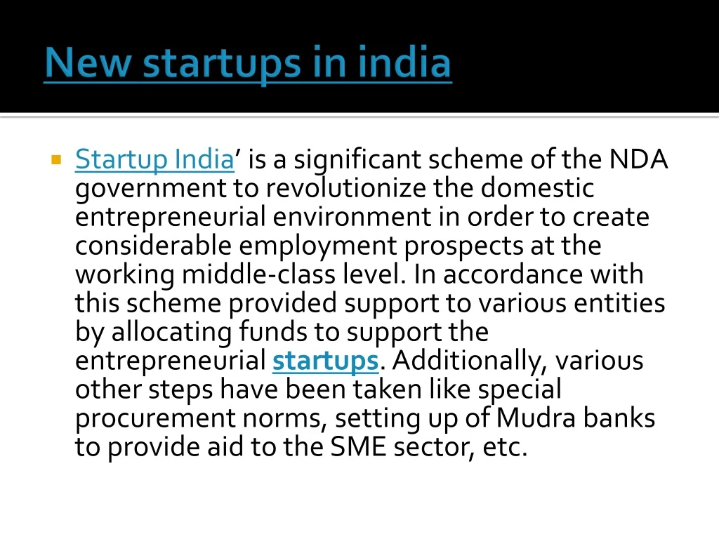 new startups in india
