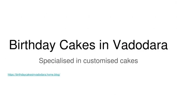 birthday cakes in vadodara